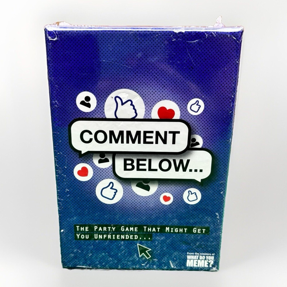 Comment Below - Adult Party Game by What Do‎ You Meme?
